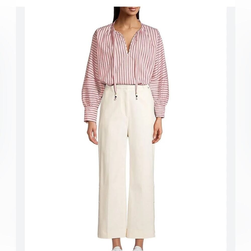 NWOT Boss Bateco Oversized Stripe Blouse - Sz 4